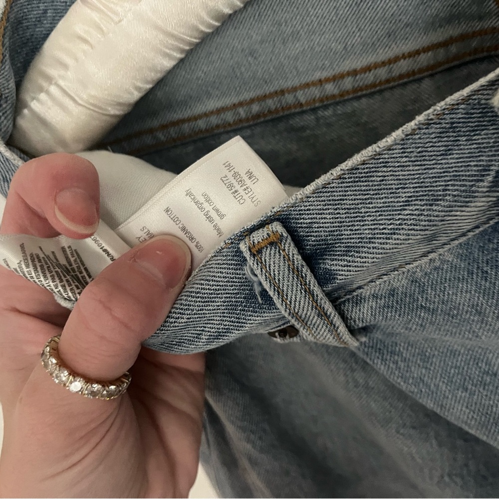 AGOLDE Light Blue curve Luna Jeans - 29 - Picture 3 of 5